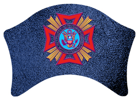 DABAN-417-SH-BL VFW Shimmer Blue Background
